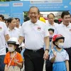 Deputy PM calls for more children wearing helmets