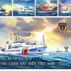 Stamp set on Vietnam Coast Guard vessels issued