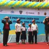 Traffic safety campaign tells school kids to wear helmets