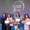 Three female scientists receive awards