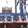 Saigon Newport Company welcomes 5 millionth TEU