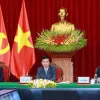 Vietnamese, Lao Party officials hold online talks