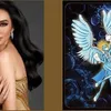 Vietnamese beauty selects national costume named 'Angel' at Miss Grand International contest