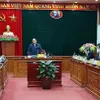 PM holds working session with Quang Binh’s leaders