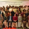 Foreign ministry hosts gathering for female diplomats