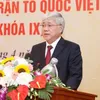 Do Van Chien named President of Fatherland Front