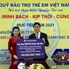 VND100 million provided to support children suffered from COVID-19 in Hai Duong