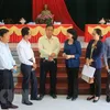 Vice President meets voters in Vinh Long