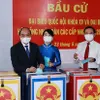 President Nguyen Xuan Phuc joins HCM City voters in elections