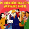 Promoting cultural values of Vietnamese families