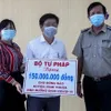 Ministry of Justice supports pandemic-hit people in Kien Giang