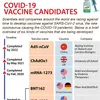 COVID-19 vaccine candidates