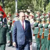 President inspects combat readiness for Tet in Military Region 5