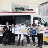 Ambulances presented to five localities in COVID-19 fight