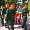 Dak Lak holds memorial service for martyrs’ remains