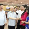 Party General Secretary meets Hanoi voters