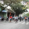 Hanoi friendship cycling journey held to promote green practices