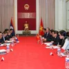 Prime Minister meets Lao counterpart