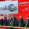 LEGO begins construction of billion-USD factory in Binh Duong