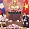 NA Chairman hosts Lao Vice President