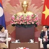 NA Chairman hosts Lao Vice President