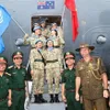 2nd detachment of Level-2 Field Hospital No. 4 leave for UN peacekeeping missions