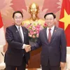 Japanese PM attaches importance to enhancing parliamentary ties with Vietnam