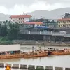 Temporary pontoon bridge reopens in Quang Ninh