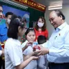 State leader visits disabled children in Hanoi