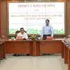 Nhan Dan Newspaper’s delegation works with Khanh Hoa Province