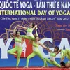 International Yoga Day celebrated in Can Tho city