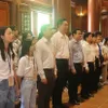 Young overseas Vietnamese visit President Ho Chi Minh’s hometown