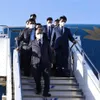 President arrives in Tokyo for late Japanese PM's funeral