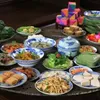 Traditional Tet food offerings to ancestors