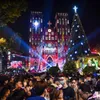 Festive Christmas atmosphere spread across big cities in Vietnam