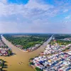 Efforts exerted to increase climate change adaptability of Mekong Delta urban systems