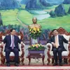 PM Pham Minh Chinh meets with Party General Secretary, President of Laos