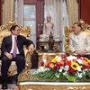 PM Pham Minh Chinh visits former leaders of Laos