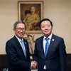 Deputy PM meets Philippine Secretary of Energy in Tokyo