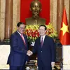 President Vo Van Thuong receives visiting Cambodian Deputy PM