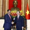 President Vo Van Thuong receives visiting Cambodian Deputy PM