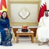 Vice President holds talks with Deputy Amir of State of Qatar