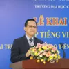 Vietnamese language course opened for Lao ICT personnel