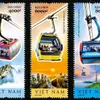 New stamp collection features Vietnamese cable cars