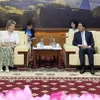 Lao Cai leader welcomes visiting Honorary President of UNICEF Belgium