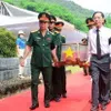 Reburial held in Thanh Hoa for remains of martyrs repatriated from Laos