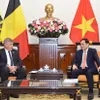 Foreign Minister receives leader of Belgium's Flanders region