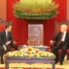 Party chief receives outgoing Lao ambassador