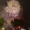 Ho Chi Minh City residents enjoy fireworks in celebration of National Day