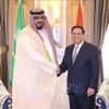 PM receives Saudi Arabia's ministers of economy-planning, human resources